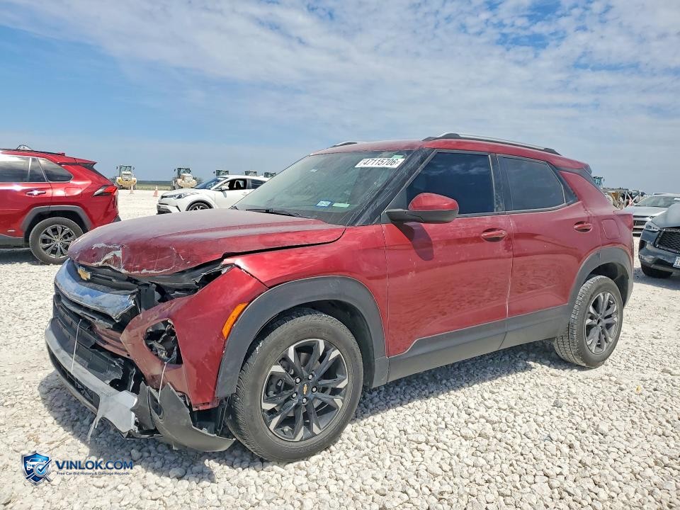 2022 CHEVROLET TRAILBLAZER LT – Lot 47115706 auction photo