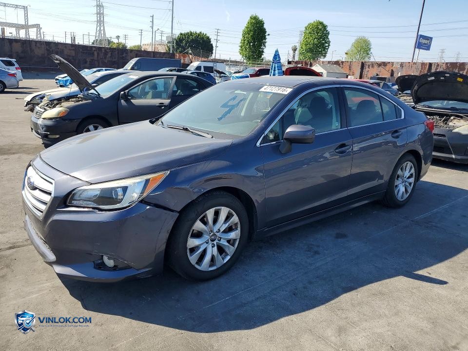 2016 SUBARU LEGACY 2.5I PREMIUM – Lot 47127916 auction photo