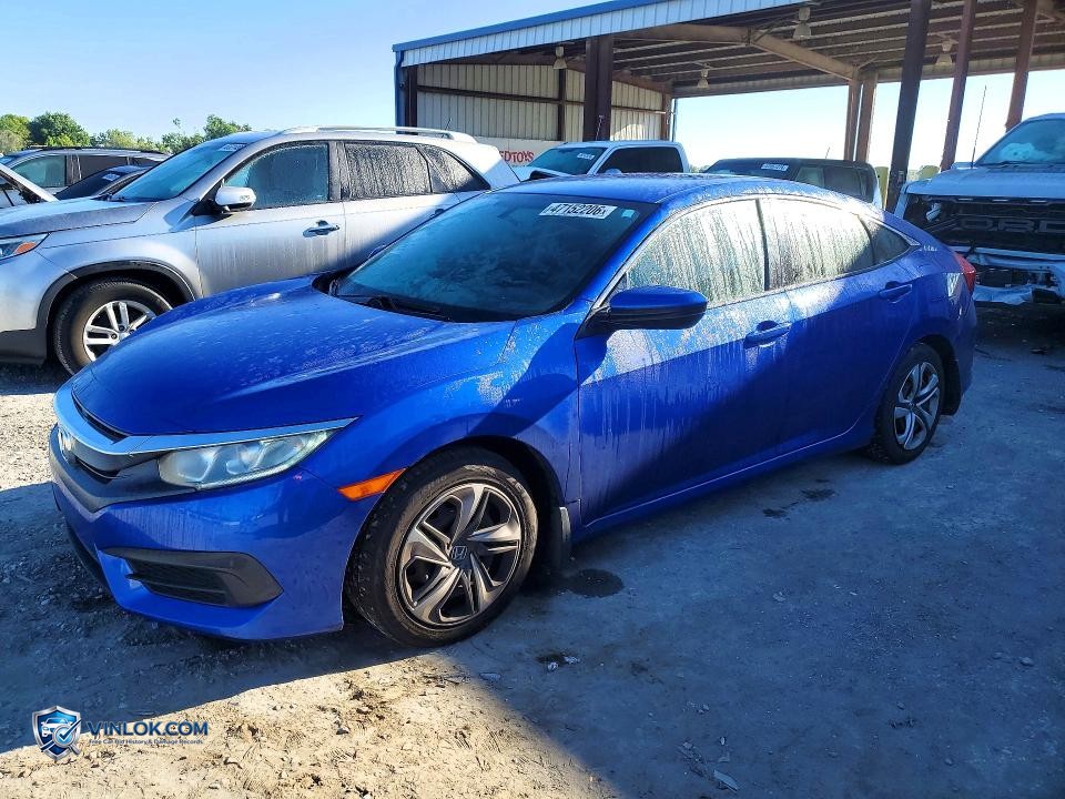 2017 HONDA CIVIC LX – Lot 47152206 auction photo