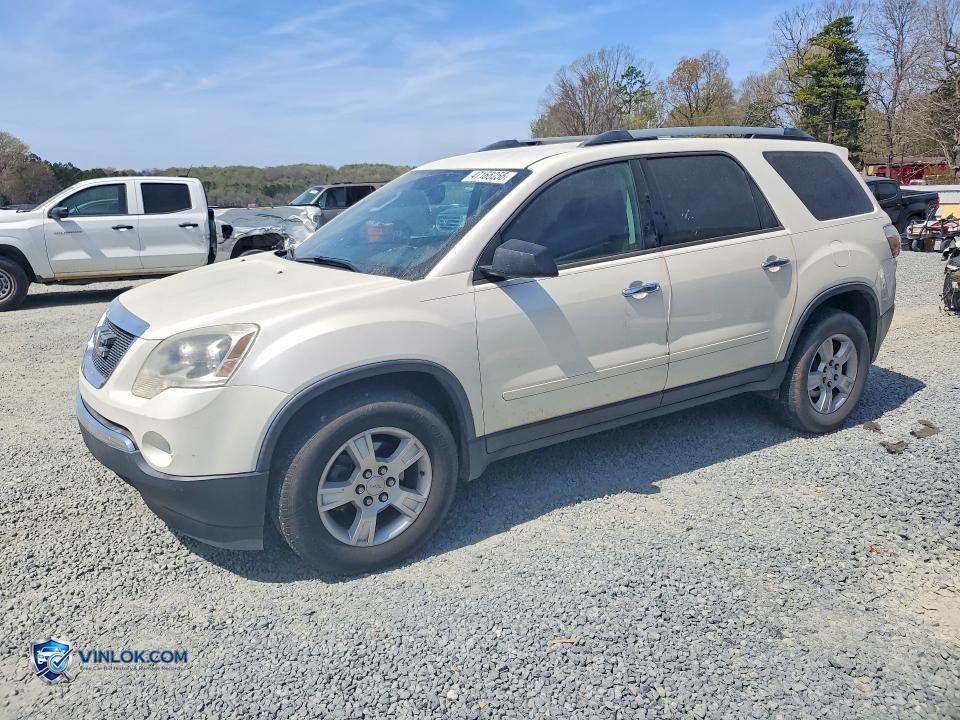 2012 GMC ACADIA SLE – Lot 47166256 auction photo