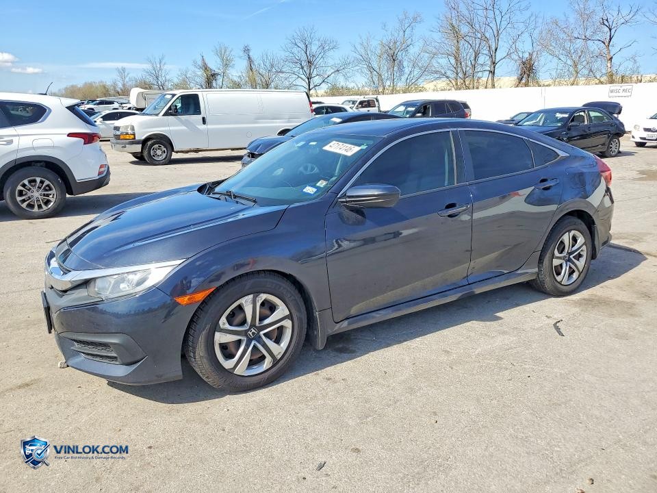 2016 HONDA CIVIC LX – Lot 47174146 auction photo