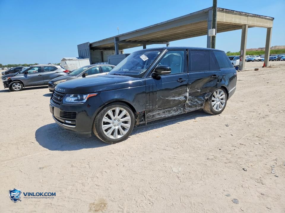2017 LAND ROVER RANGE ROVER SUPERCHARGED – Lot 47177556 auction photo