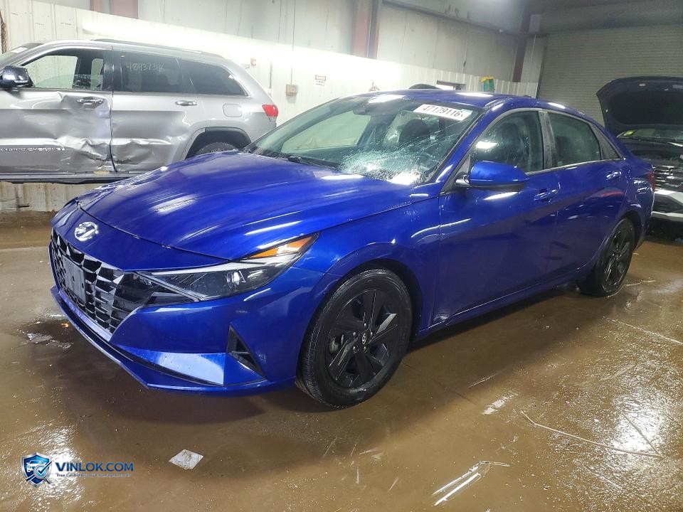 2023 HYUNDAI ELANTRA SEL – Lot 47179116 auction photo