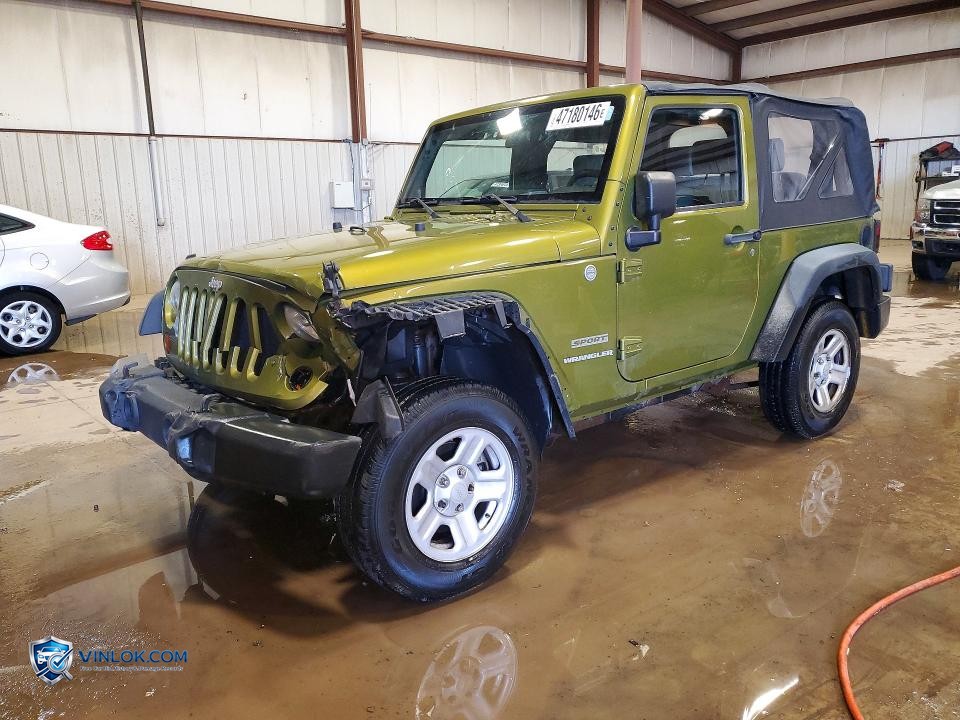 2010 JEEP WRANGLER SPORT – Lot 47180146 auction photo