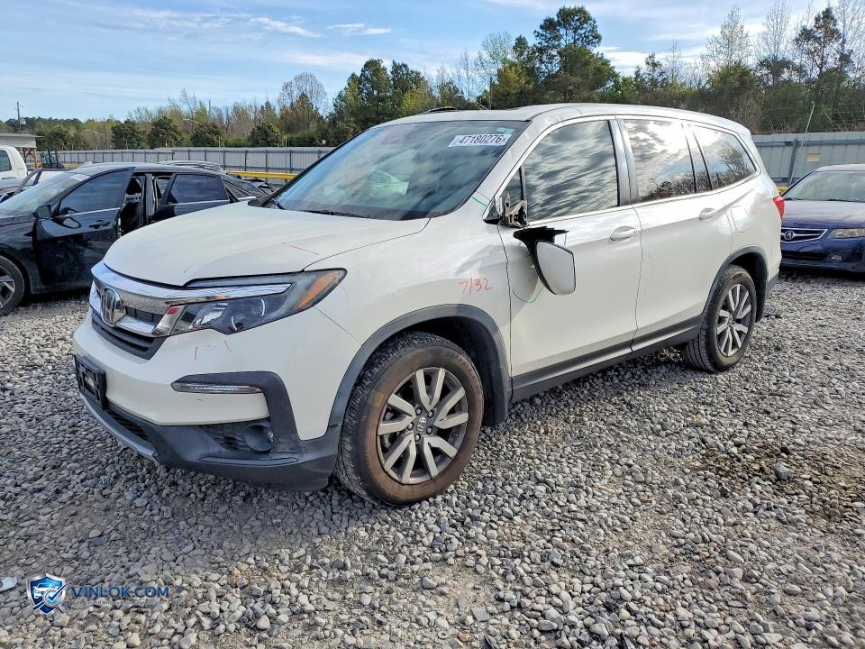 2019 HONDA PILOT EXL – Lot 47180276 auction photo