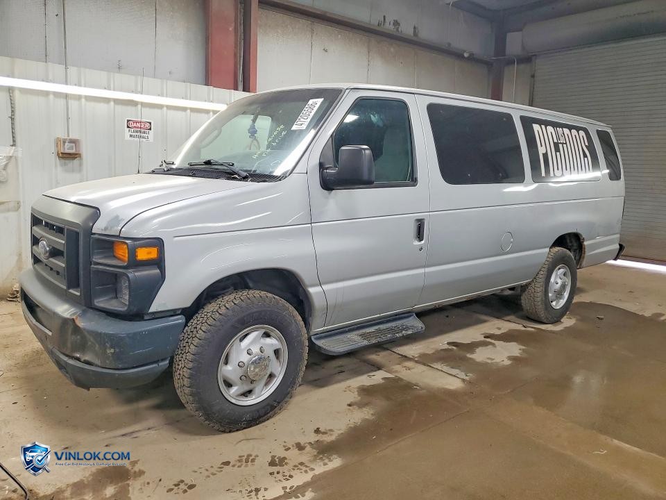 2009 FORD ECONOLINE E350 SUPER DUTY WAGON – Lot 47205586 auction photo