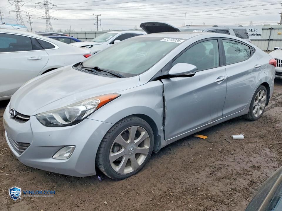 2013 HYUNDAI ELANTRA LIMITED – Lot 47216036 auction photo