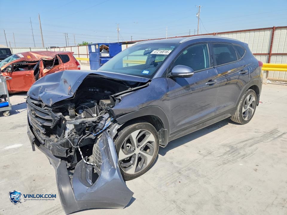 2016 HYUNDAI TUCSON SPORT – Lot 47216816 auction photo