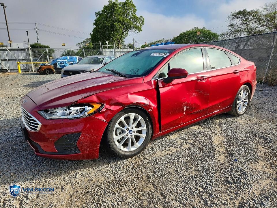 2019 FORD FUSION SE – Lot 47216926 auction photo