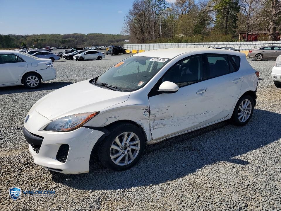 2013 MAZDA 3 I – Lot 47222676 auction photo