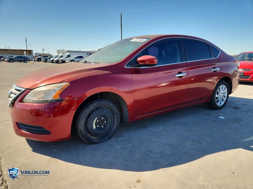 2015 NISSAN SENTRA SV – Lot 47227646 auction photo