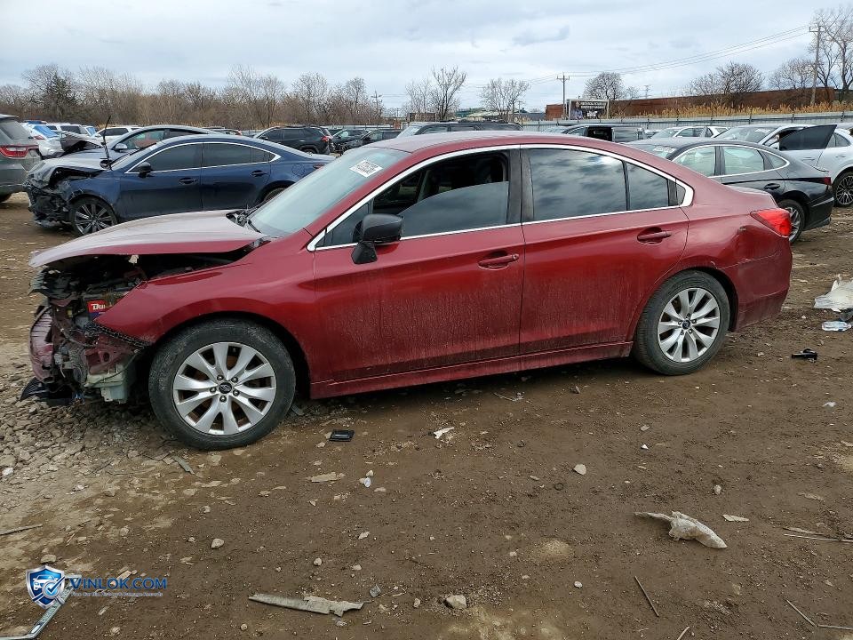 2017 SUBARU LEGACY 2.5I – Lot 47235236 auction photo