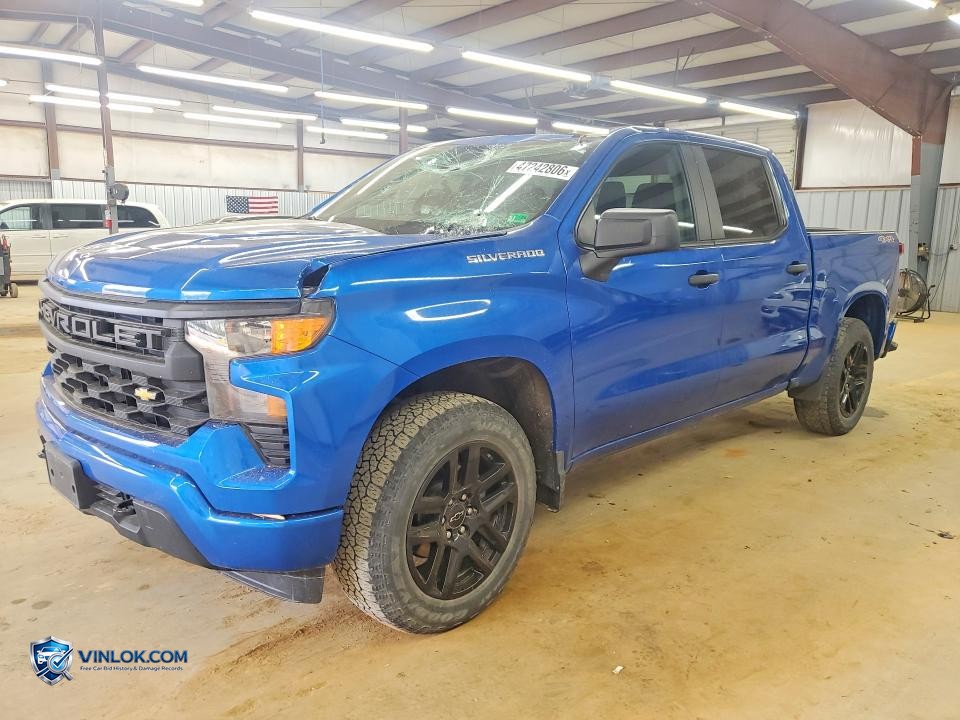 2022 CHEVROLET SILVERADO K1500 CUSTOM – Lot 47242806 auction photo