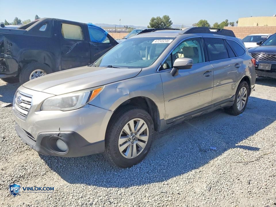 2017 SUBARU OUTBACK 2.5I PREMIUM – Lot 47245246 auction photo