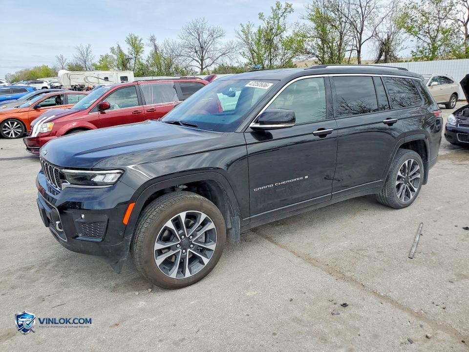 2023 JEEP GRAND CHEROKEE L OVERLAND – Lot 47252536 auction photo