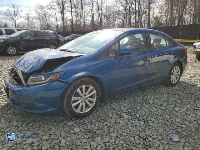 2012 HONDA CIVIC EXL – Lot 47290974 auction photo
