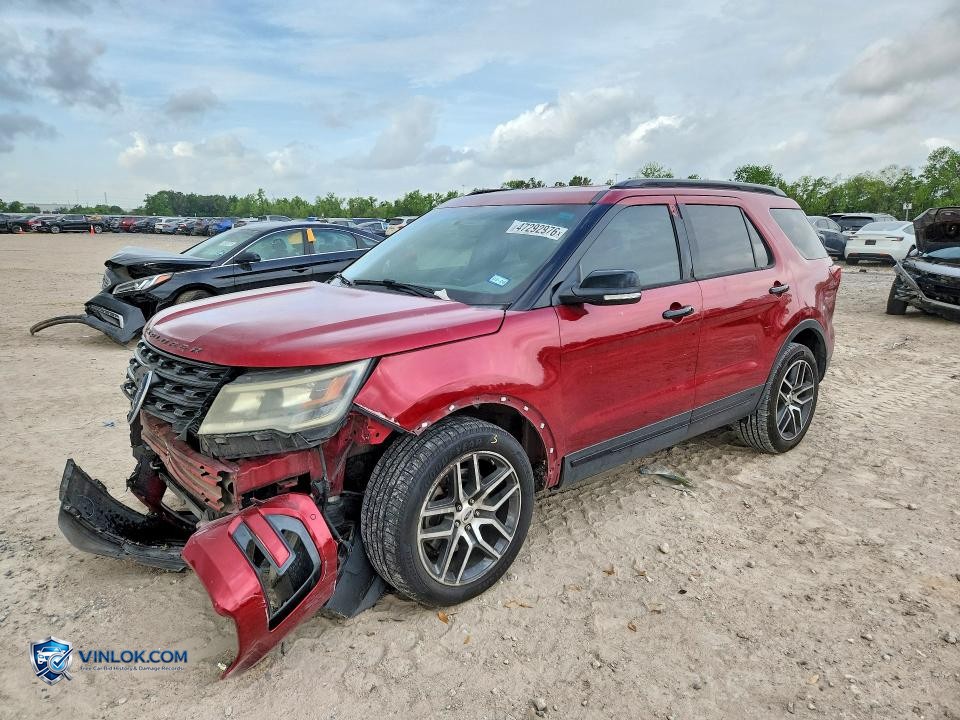 2016 FORD EXPLORER SPORT – Lot 47292976 auction photo