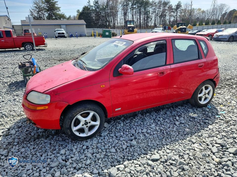 2004 CHEV AVEO – Lot 47300706 auction photo