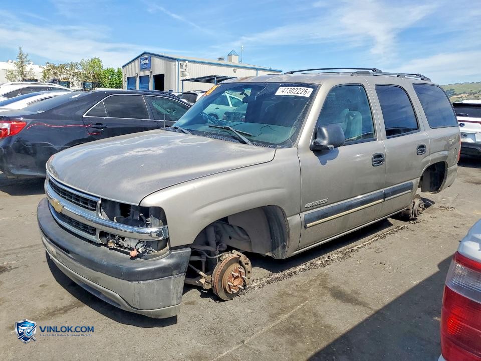 2001 CHEVROLET TAHOE C1500 – Lot 47302226 auction photo