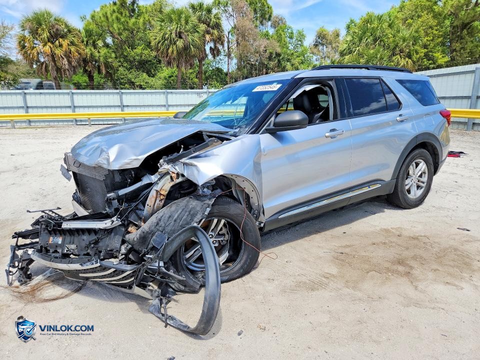 2021 FORD EXPLORER XLT – Lot 47352546 auction photo