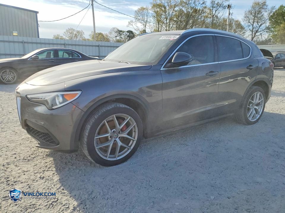 2019 ALFA ROMEO STELVIO TI – Lot 47358476 auction photo