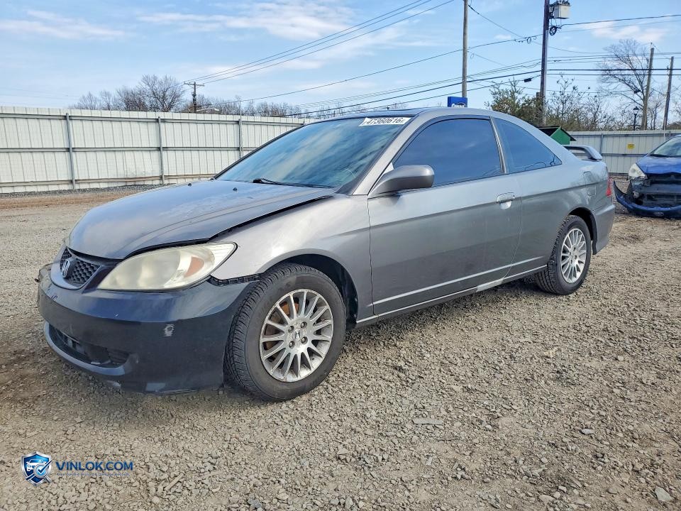 2005 HONDA CIVIC EX – Lot 47360616 auction photo