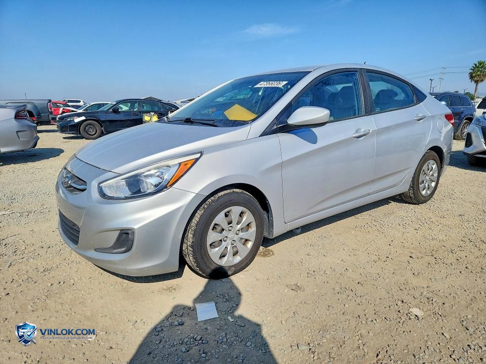 2016 HYUNDAI ACCENT SE – Lot 47366036 auction photo