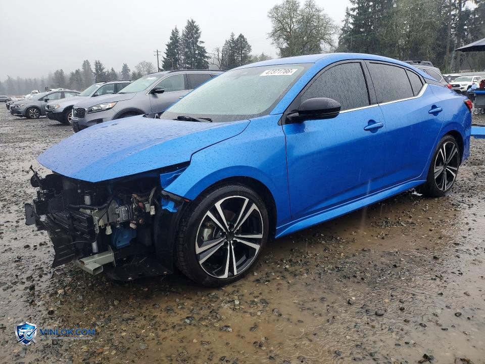2021 NISSAN SENTRA SR – Lot 47371786 auction photo