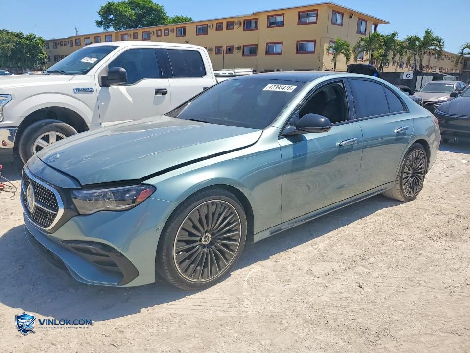 2024 MERCEDES-BENZ E 350 4MATIC – Lot 47393476 auction photo