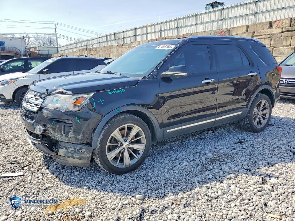 2018 FORD EXPLORER LIMITED – Lot 47408386 auction photo