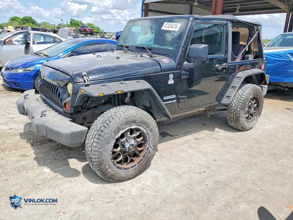 2013 JEEP WRANGLER SPORT – Lot 47434416 auction photo
