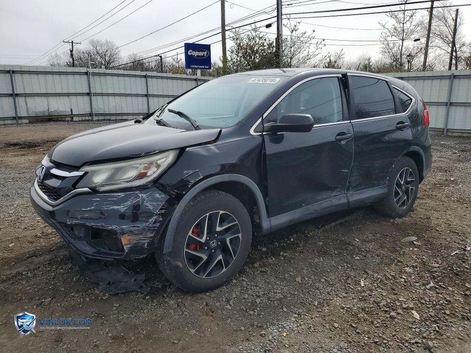 2016 HONDA CR-V SE – Lot 47435016 auction photo