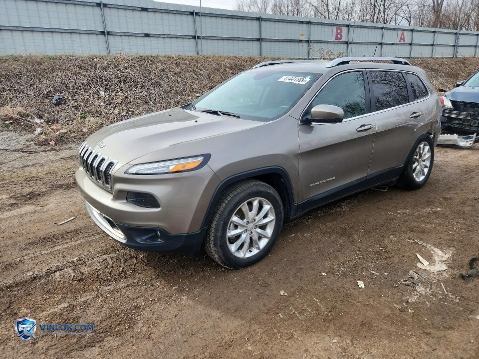 2017 JEEP CHEROKEE LIMITED – Lot 47441306 auction photo