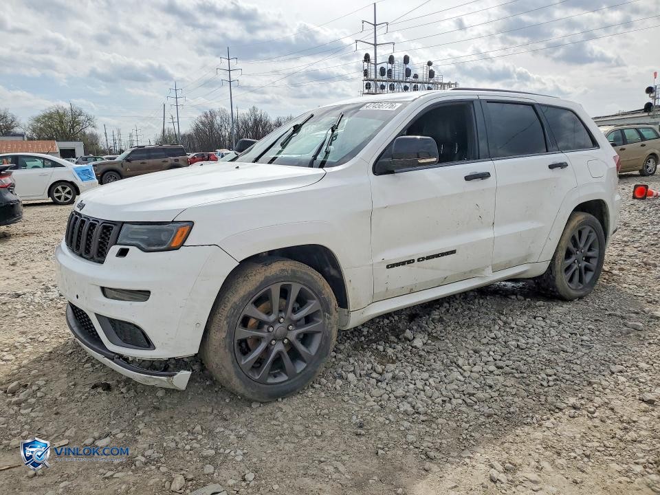 2019 JEEP GRAND CHEROKEE OVERLAND – Lot 47456776 auction photo