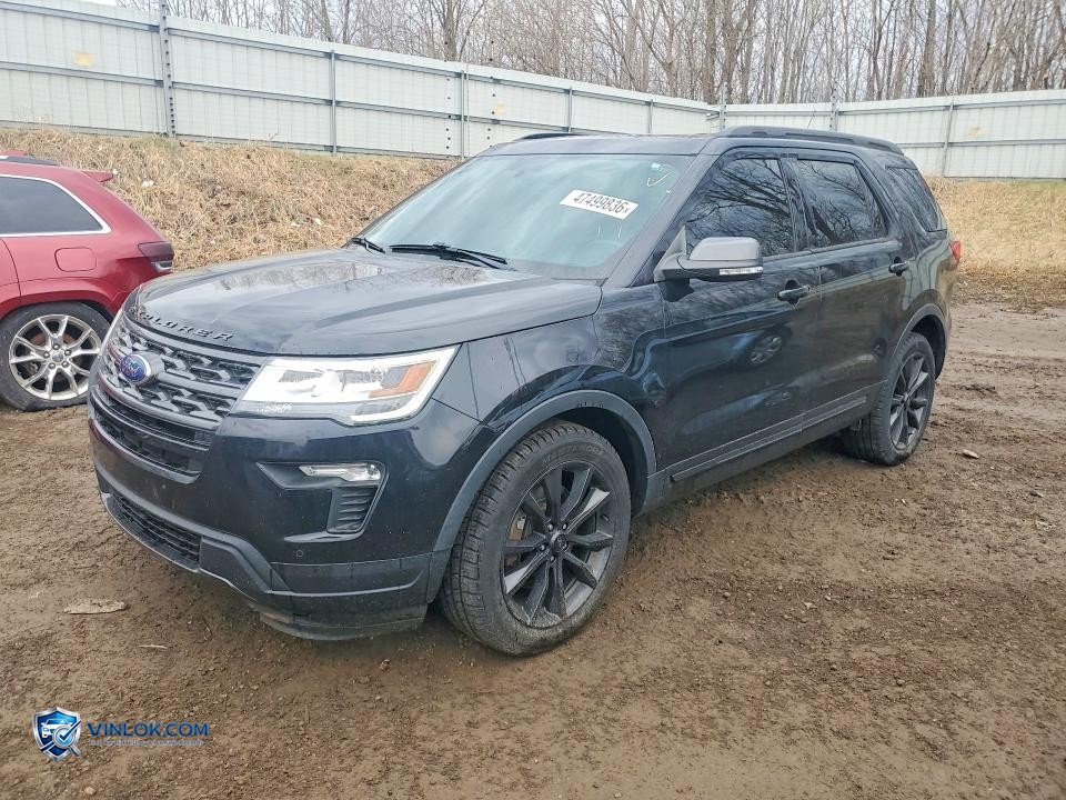 2019 FORD EXPLORER XLT – Lot 47499836 auction photo