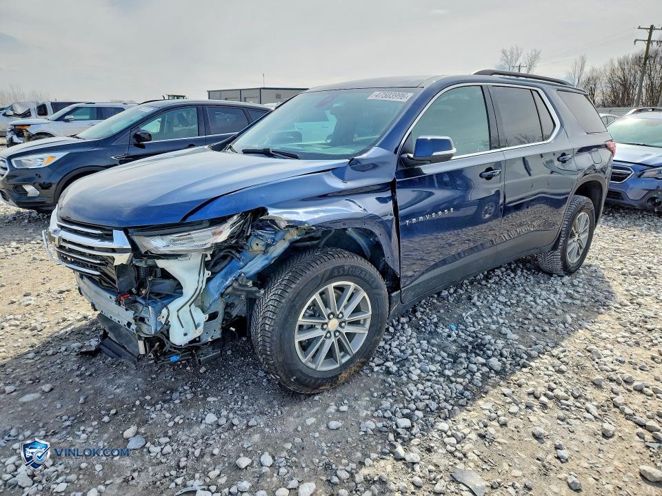 2022 CHEVROLET TRAVERSE LT – Lot 47503996 auction photo