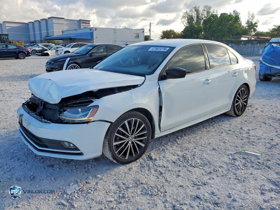 2017 VOLKSWAGEN JETTA SPORT – Lot 47507276 auction photo