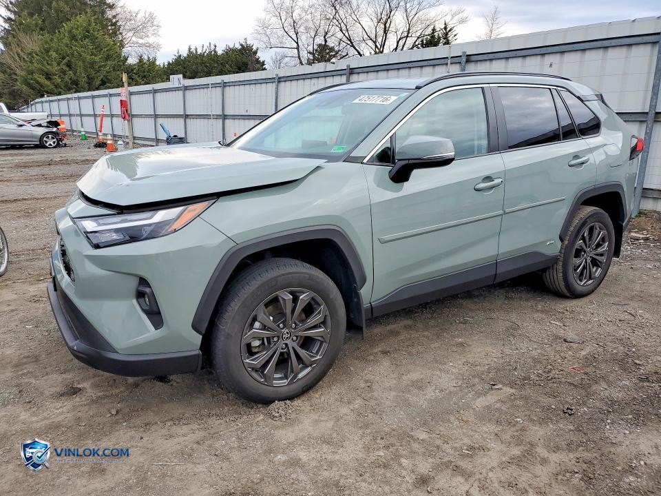 2022 TOYOTA RAV4 HYBRID XLE PREMIUM – Lot 47517716 auction photo