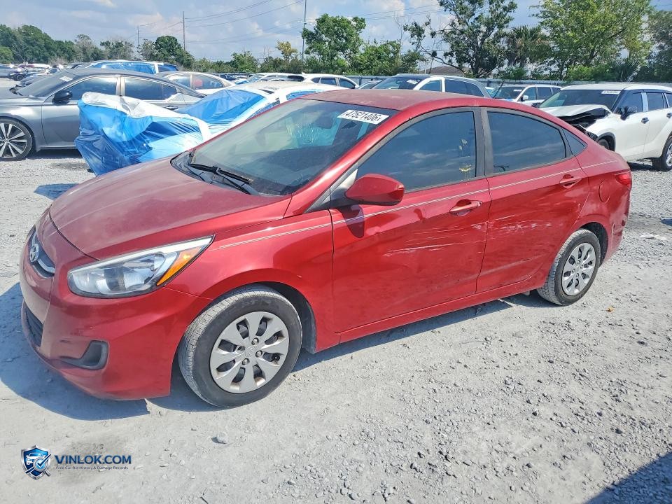 2017 HYUNDAI ACCENT SE – Lot 47521406 auction photo