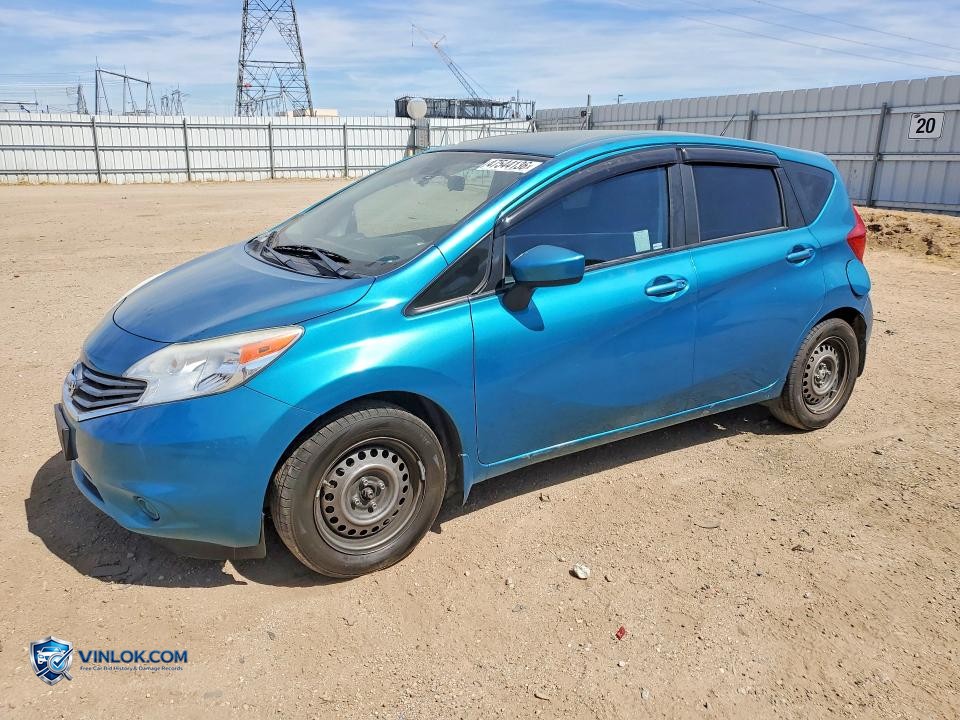 2016 NISSAN VERSA NOTE S PLUS – Lot 47544136 auction photo