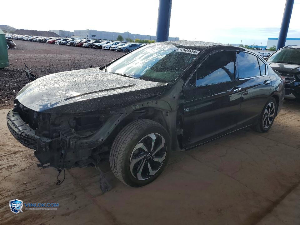 2016 HONDA ACCORD EXL – Lot 47546596 auction photo