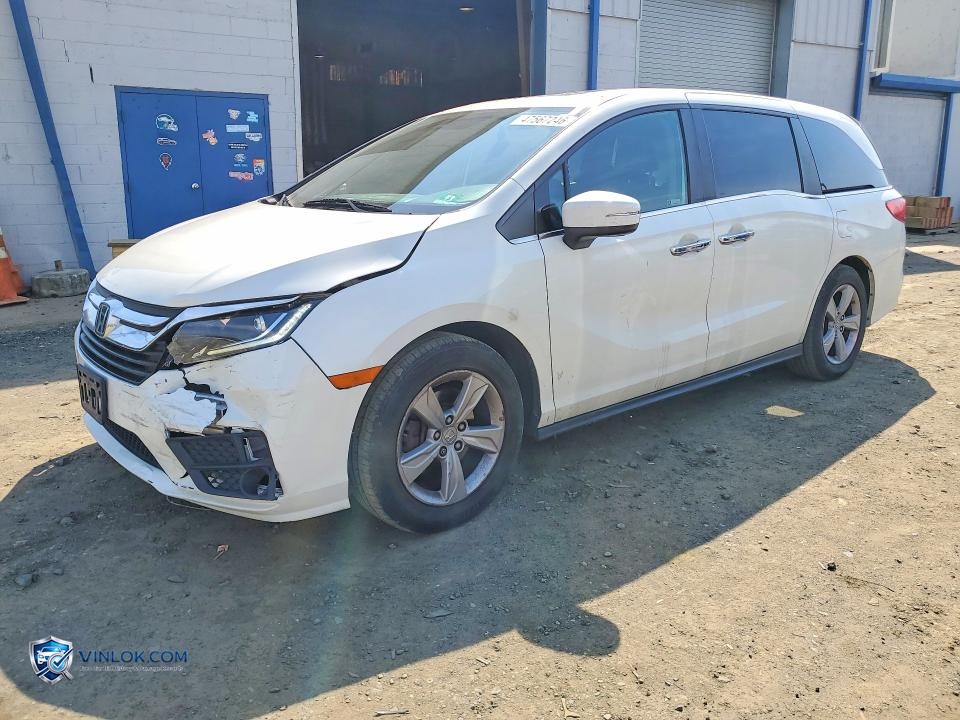 2019 HONDA ODYSSEY EXL – Lot 47567246 auction photo