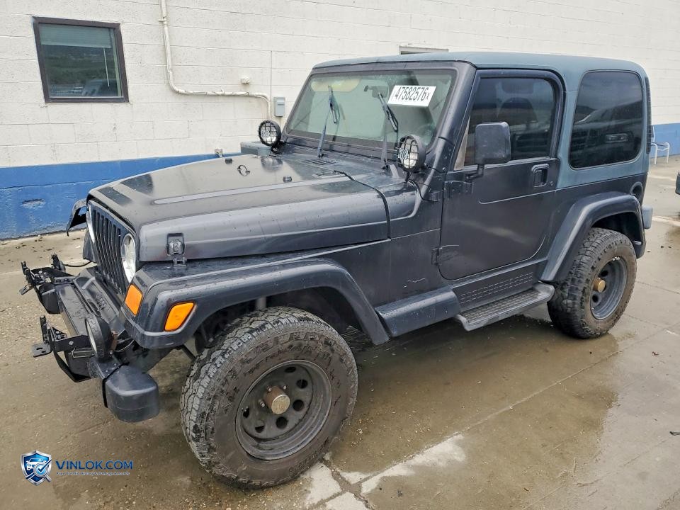 2000 JEEP WRANGLER / TJ SAHARA – Lot 47582576 auction photo
