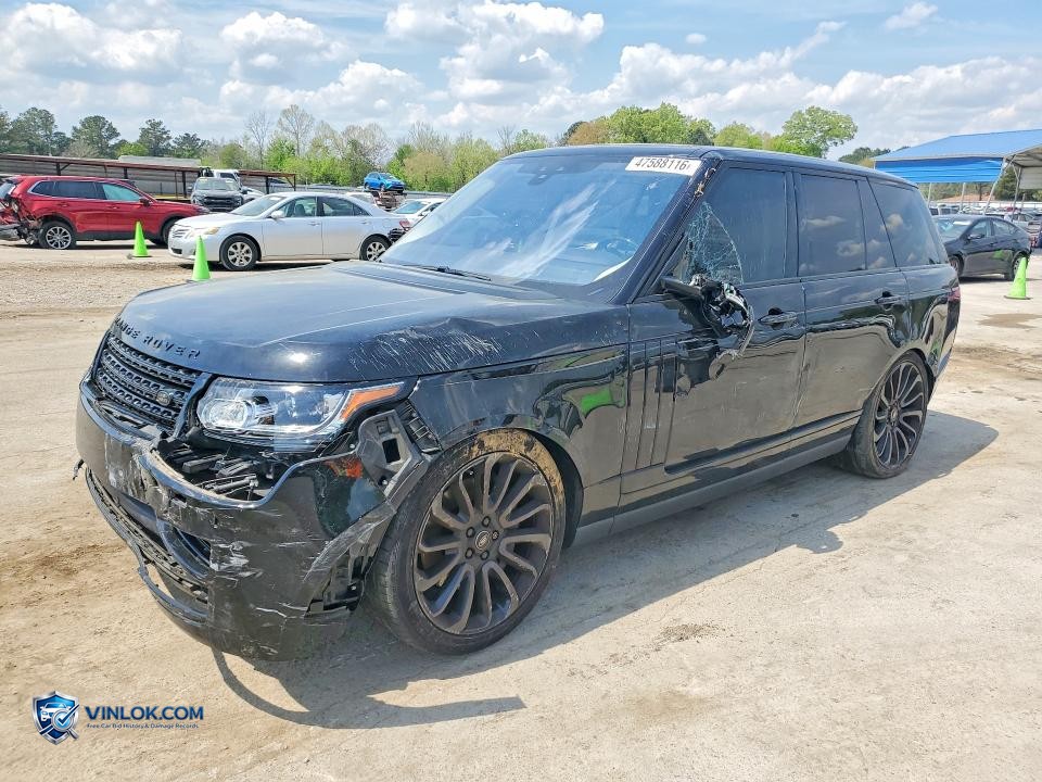 2017 LAND ROVER RANGE ROVER HSE – Lot 47588116 auction photo