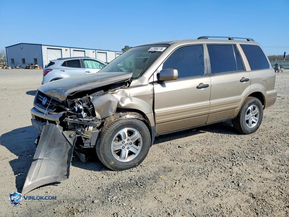 2003 HONDA PILOT EXL – Lot 47588276 auction photo