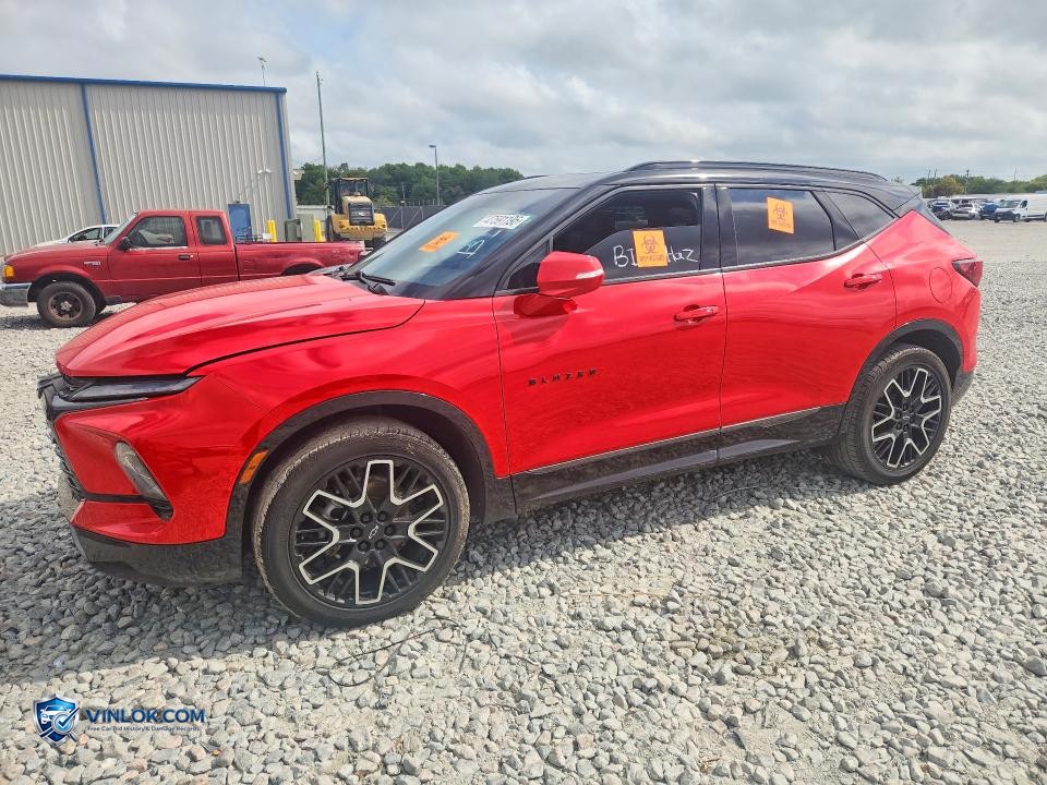 2024 CHEVROLET BLAZER RS – Lot 47591196 auction photo