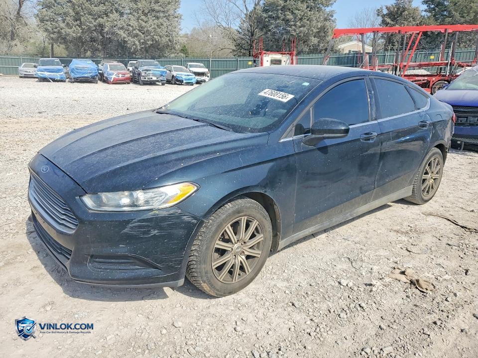 2014 FORD FUSION S – Lot 47608156 auction photo