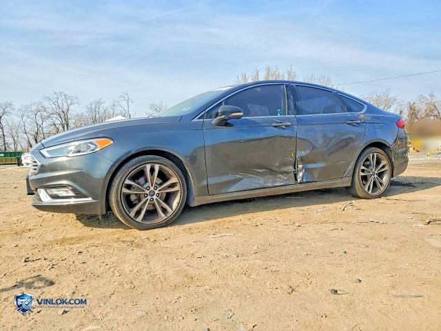 2017 FORD FUSION TITANIUM – Lot 47609306 auction photo