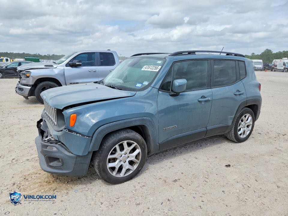 2017 JEEP RENEGADE LATITUDE – Lot 47612256 auction photo