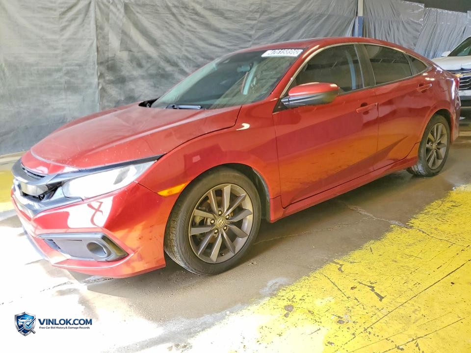 2020 HONDA CIVIC EX – Lot 47615896 auction photo